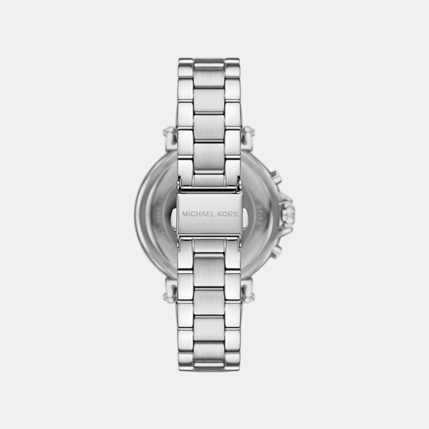 Maren Women Quartz White Dial Chronograph Stainless Steel Watch MK7495