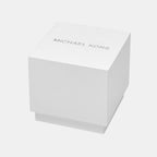 Maren Men Quartz Brown Dial Chronograph Leather Watch MK7497