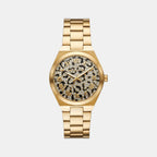 Lennox Women Quartz Multicolour Dial Analog Stainless Steel Watch MK7500