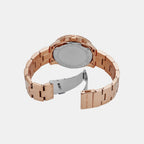Brynn Women Quartz Rose Gold Dial Chronograph Stainless Steel Watch MK7505