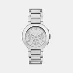 Gramercy Women Quartz Silver Dial Chronograph Stainless Steel Watch MK7522