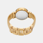 Gramercy Women Quartz Gold Dial Chronograph Stainless Steel Watch MK7525
