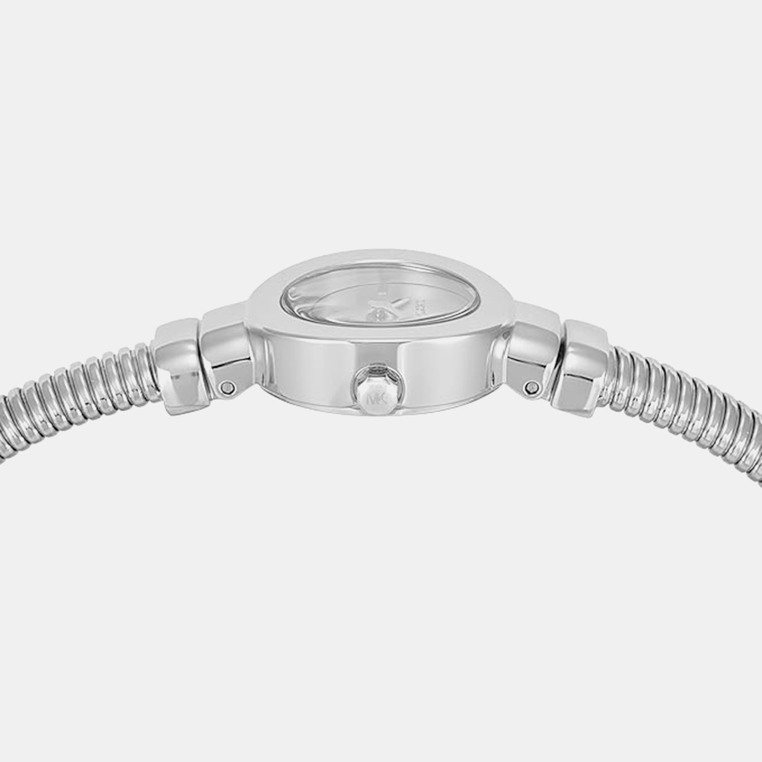 Mini Gramercy Women Quartz Silver Dial Analog Stainless Steel Watch MK7529