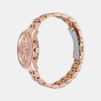 Bryant Women Quartz Rose Gold Dial Chronograph Stainless Steel Watch MK7531