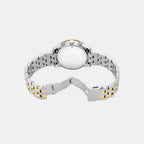 Bryant Women Quartz White Dial Chronograph Stainless Steel Watch MK7532