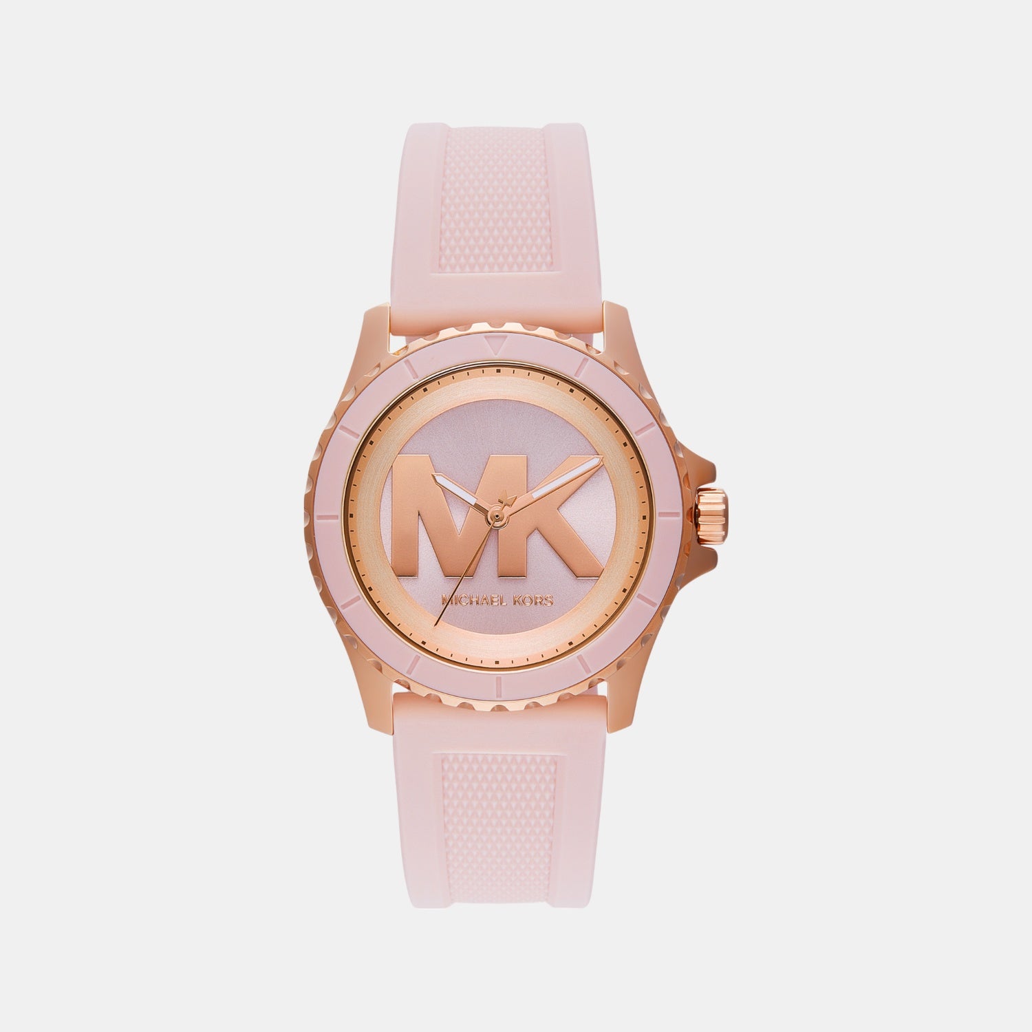 Everest Women Quartz Two Tone Dial Analog Silicone Watch MK7536