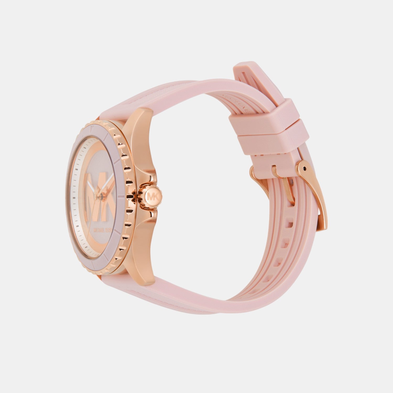 Everest Women Quartz Two Tone Dial Analog Silicone Watch MK7536