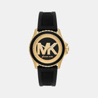 Everest Women Quartz Two Tone Dial Analog Silicone Watch MK7537