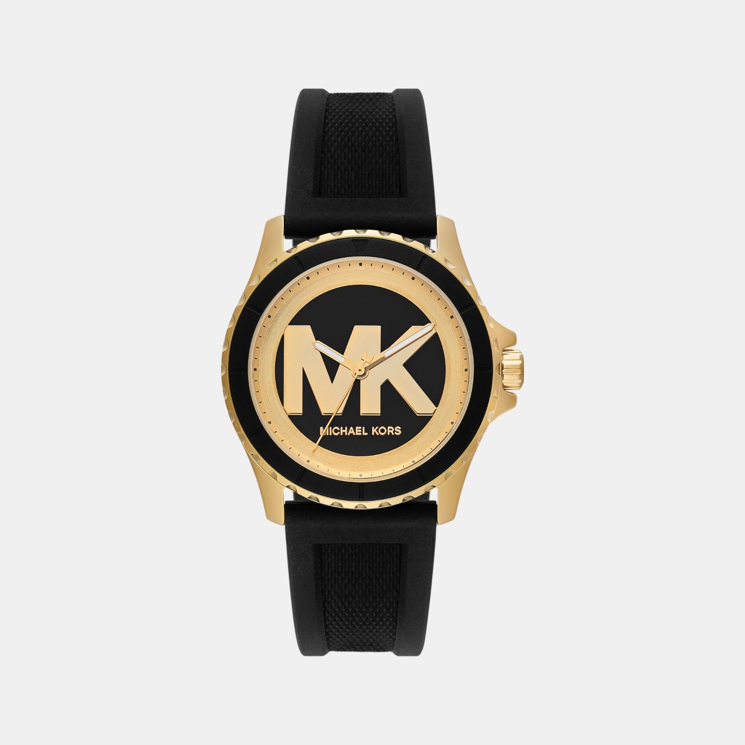 Everest Women Quartz Two Tone Dial Analog Silicone Watch MK7537