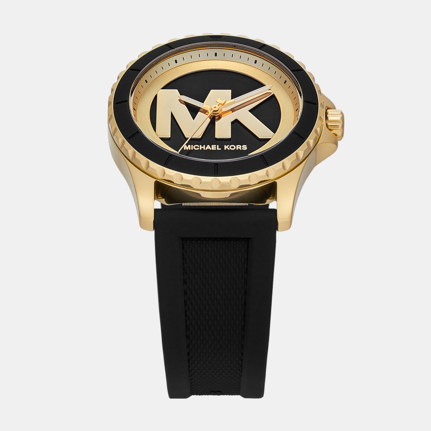 Everest Women Quartz Two Tone Dial Analog Silicone Watch MK7537