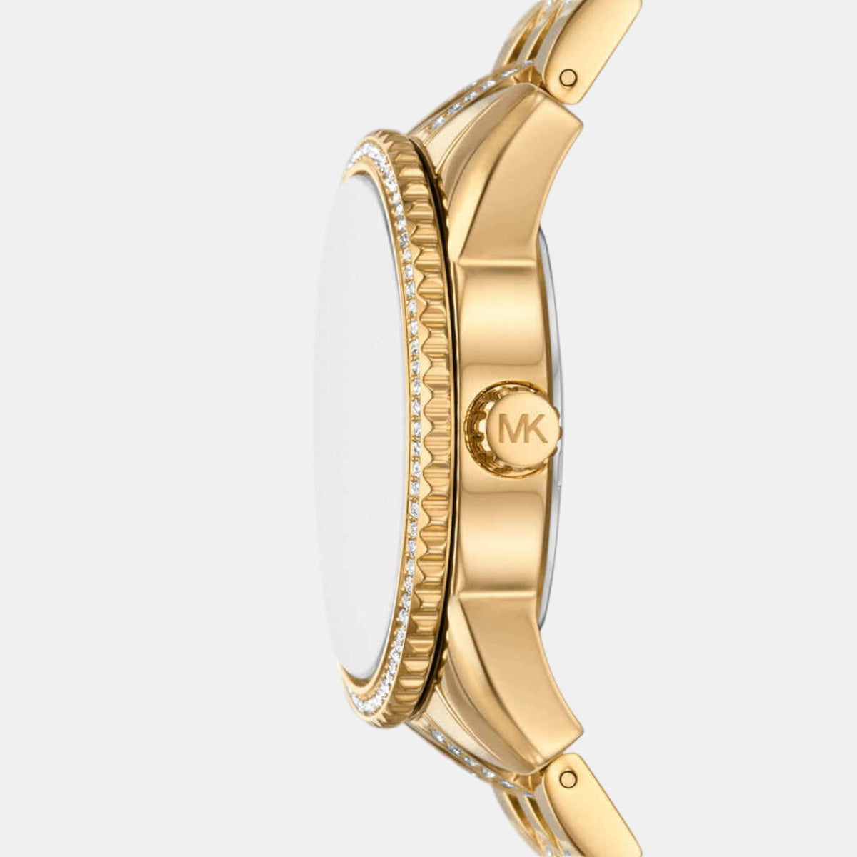 Bryant Women Quartz Gold Dial Analog Stainless Steel Watch MK7540