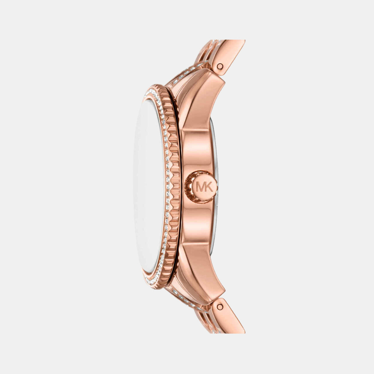 Bryant Women Quartz Rose Gold Dial Analog Stainless Steel Watch MK7541
