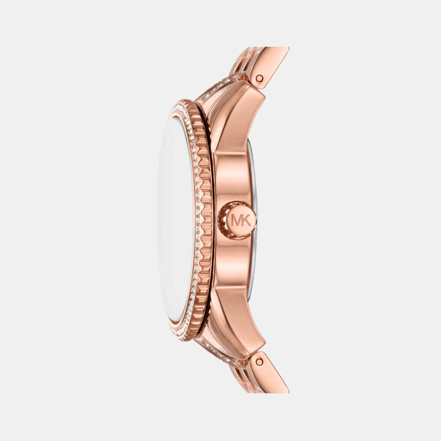 Bryant Women Quartz Rose Gold Dial Analog Stainless Steel Watch MK7541