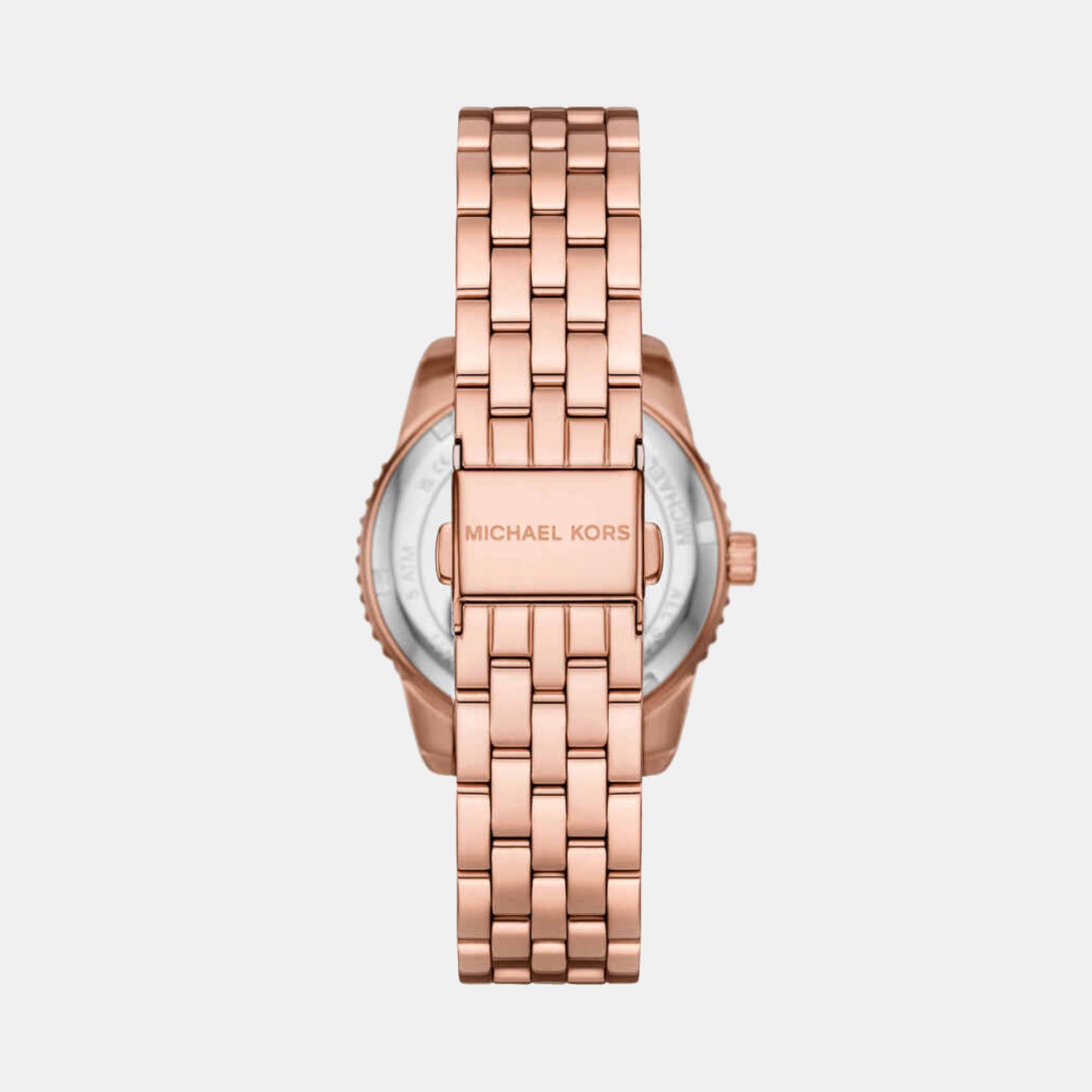 Bryant Women Quartz Rose Gold Dial Analog Stainless Steel Watch MK7541