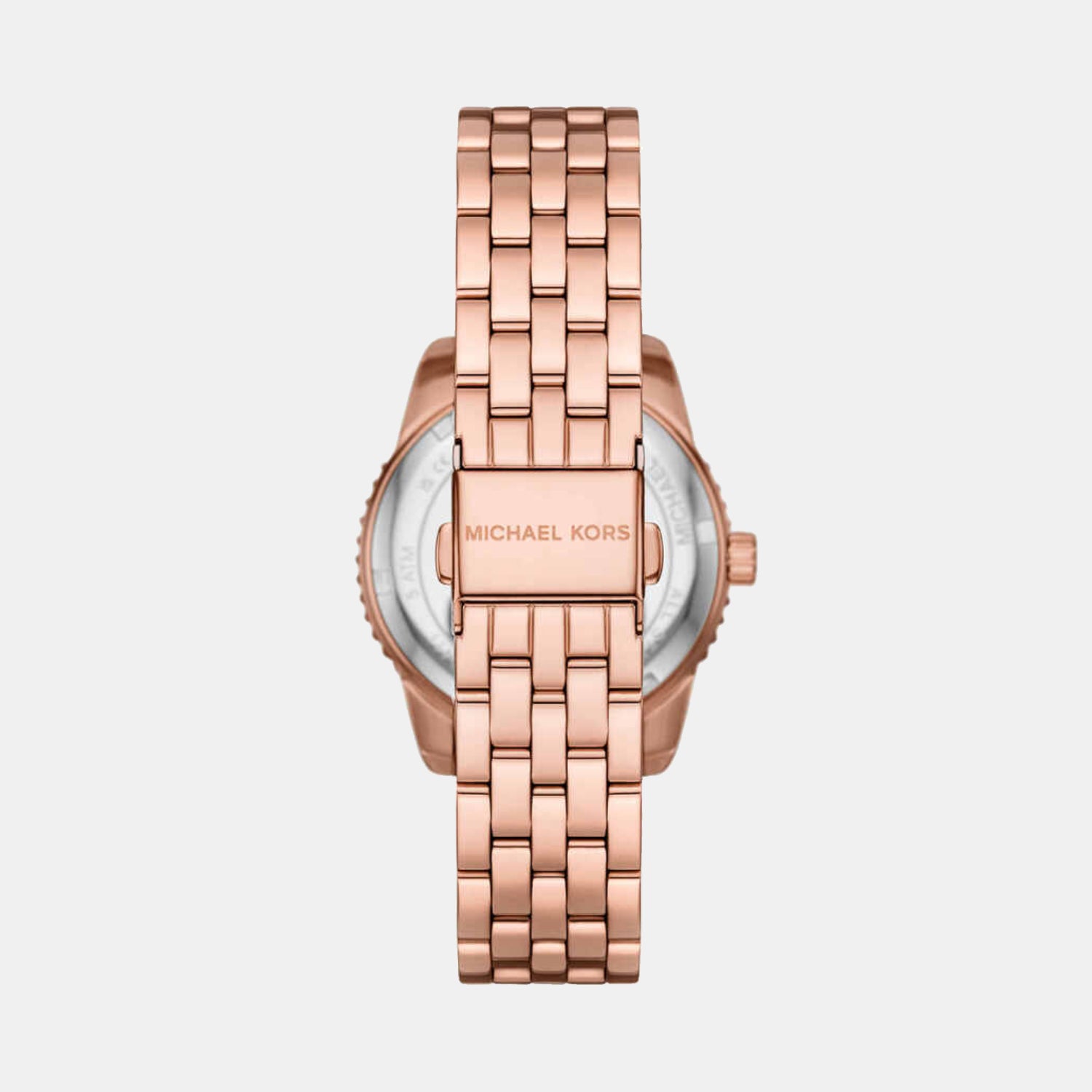 Bryant Women Quartz Rose Gold Dial Analog Stainless Steel Watch MK7541