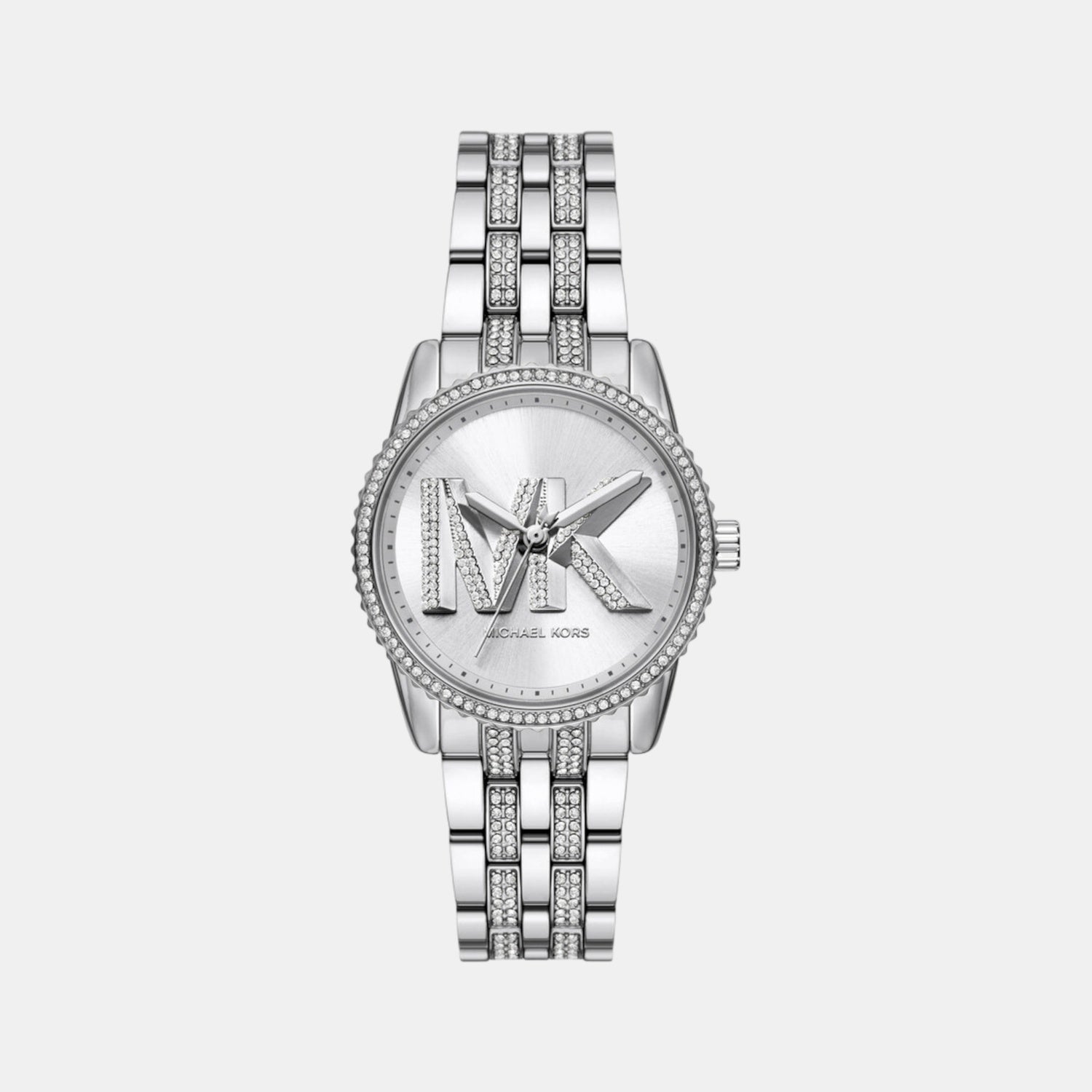 Bryant Women Quartz White Dial Analog Stainless Steel Watch MK7542