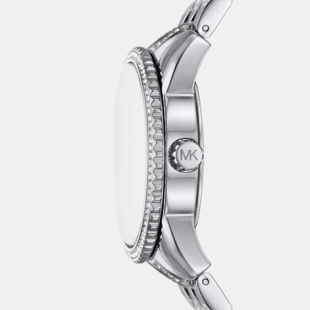 Bryant Women Quartz White Dial Analog Stainless Steel Watch MK7542