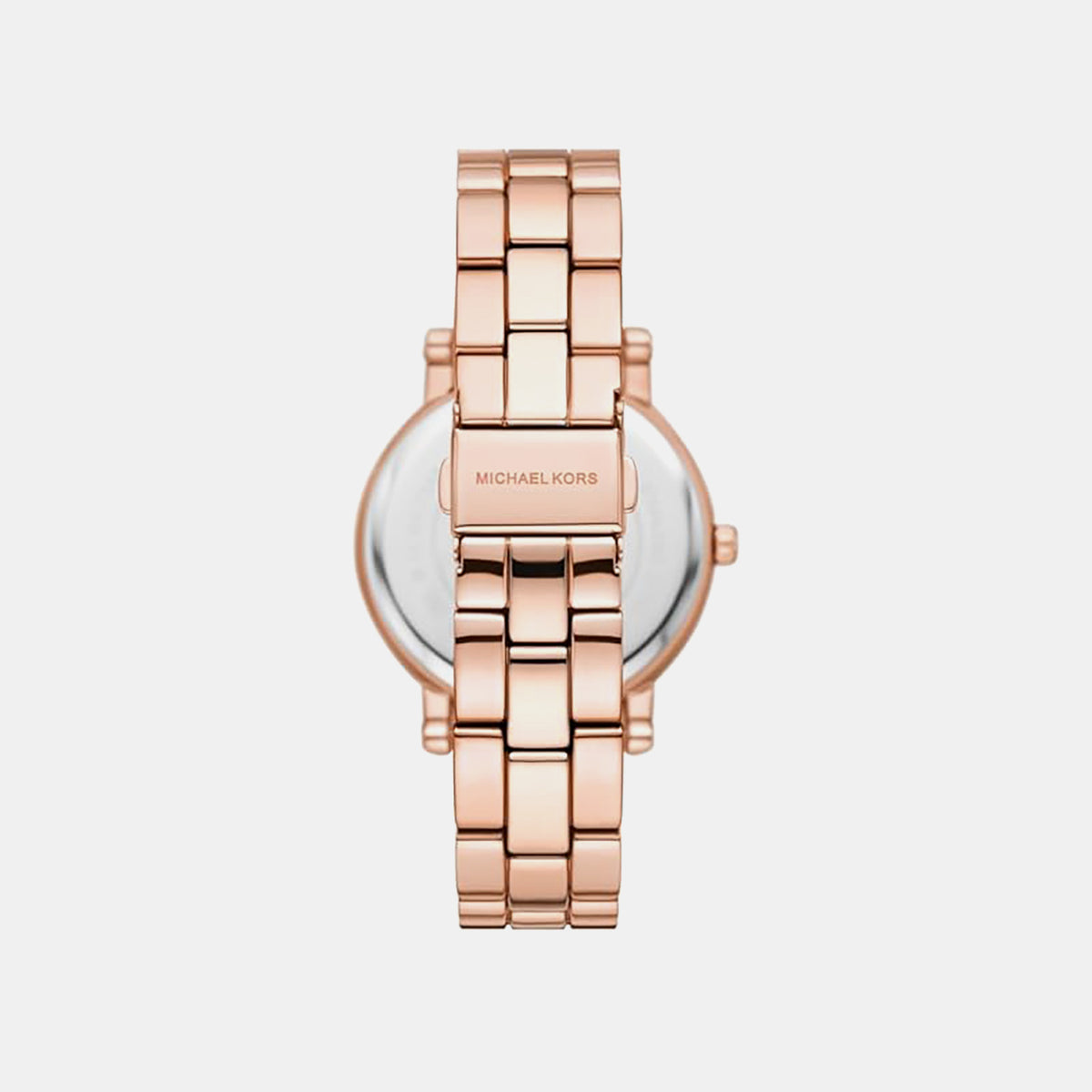 Corey Women Quartz Rose Gold Dial Analog Stainless Steel Watch MK7548