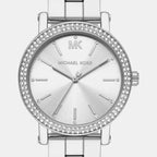 Corey Women Quartz Multicolour Dial Analog Stainless Steel Watch MK7549