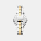 Corey Women Quartz White Dial Analog Stainless Steel Watch MK7550