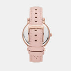 Corey Women Quartz Pink Dial Analog Stainless Steel Watch MK7552