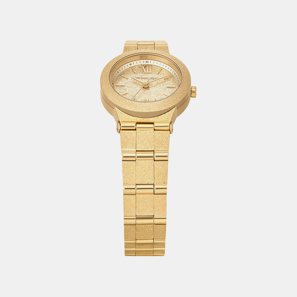 Billie Women Quartz Gold Dial Analog Stainless Steel Watch MK7554