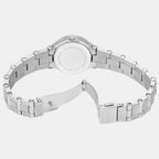Billie Women Quartz Silver Dial Analog Stainless Steel Watch MK7555