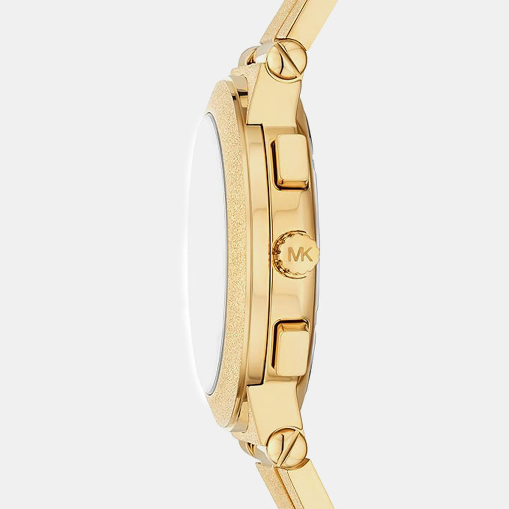 Billie Women Quartz Gold Dial Chronograph Stainless Steel Watch MK7556
