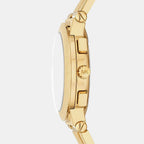 Billie Women Quartz Gold Dial Chronograph Stainless Steel Watch MK7556