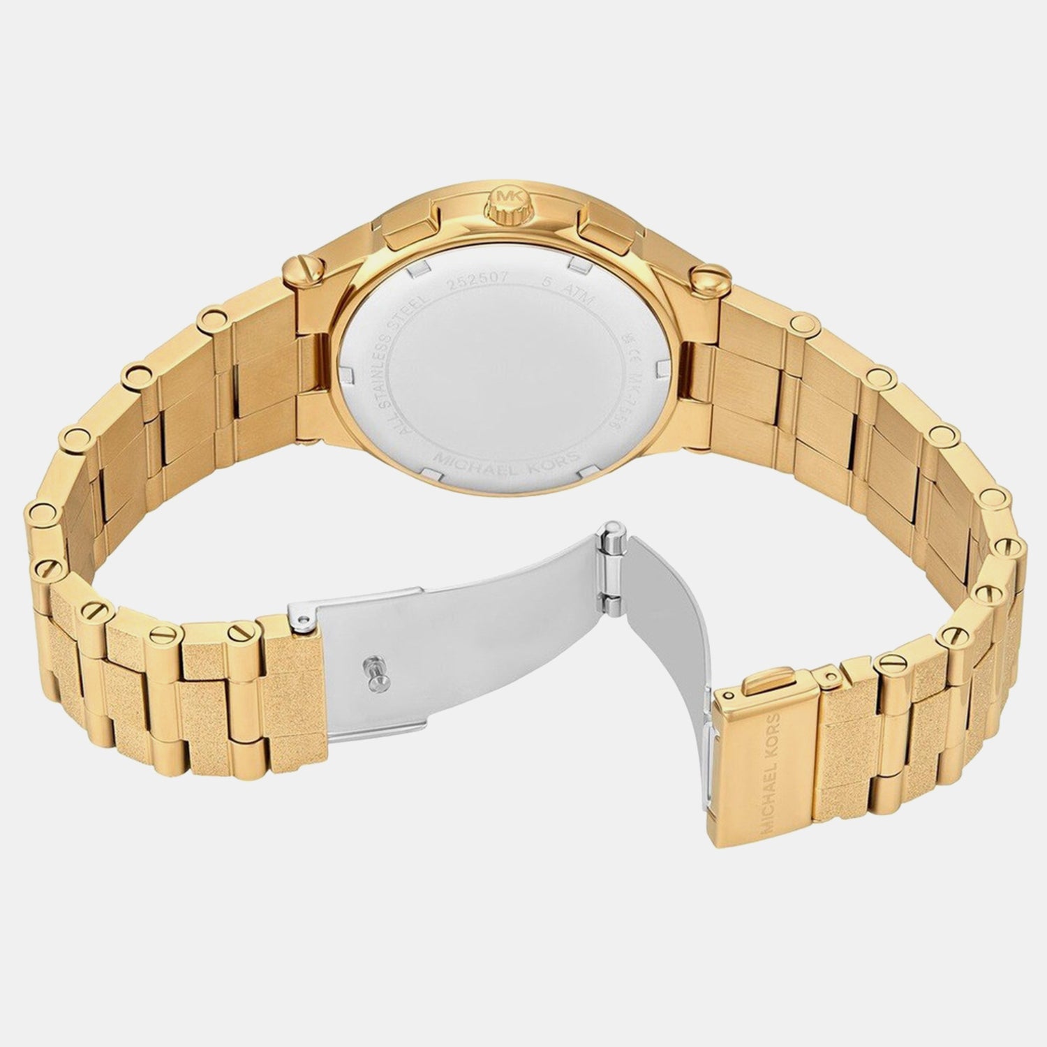 Billie Women Quartz Gold Dial Chronograph Stainless Steel Watch MK7556