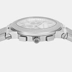 Billie Men Quartz Silver Dial Chronograph Stainless Steel Watch MK7558