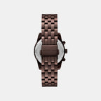 Bryant Women Quartz Brown Dial Chronograph Stainless Steel Watch MK7559