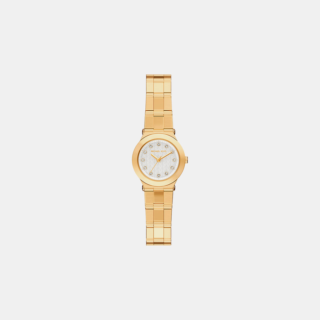 Petite Billie Women Quartz Mother Of Pearl Dial Analog Stainless Steel Watch MK7567