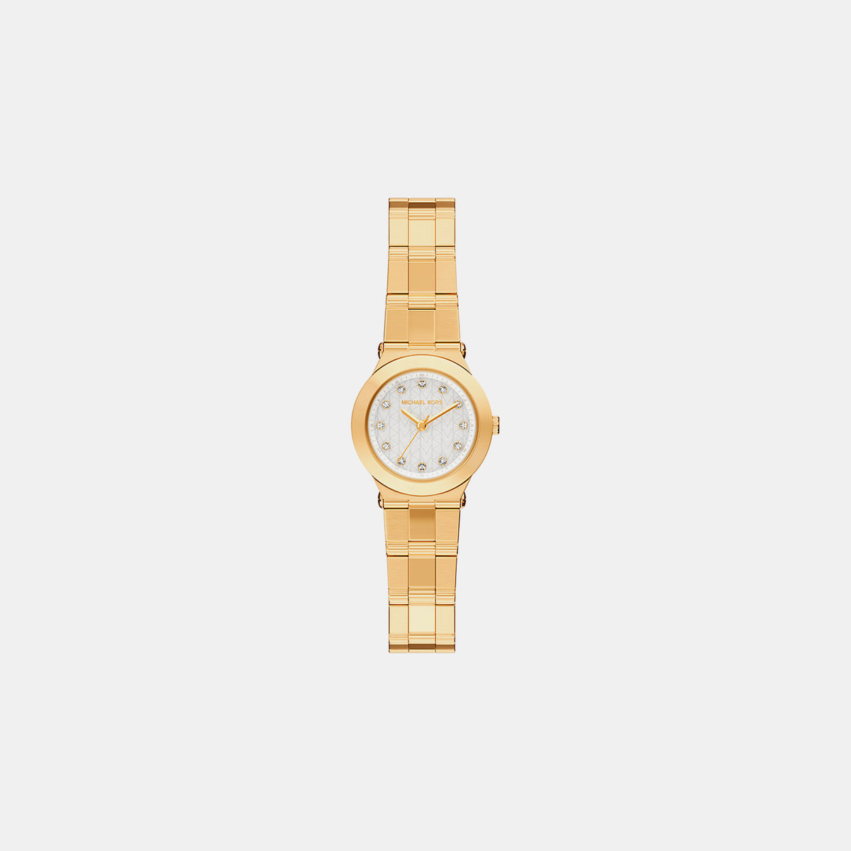 Billie Women Quartz White Dial Analog Stainless Steel Watch MK7567