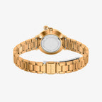 Pyper Women Quartz Gold Dial Analog Stainless Steel Watch MK7572