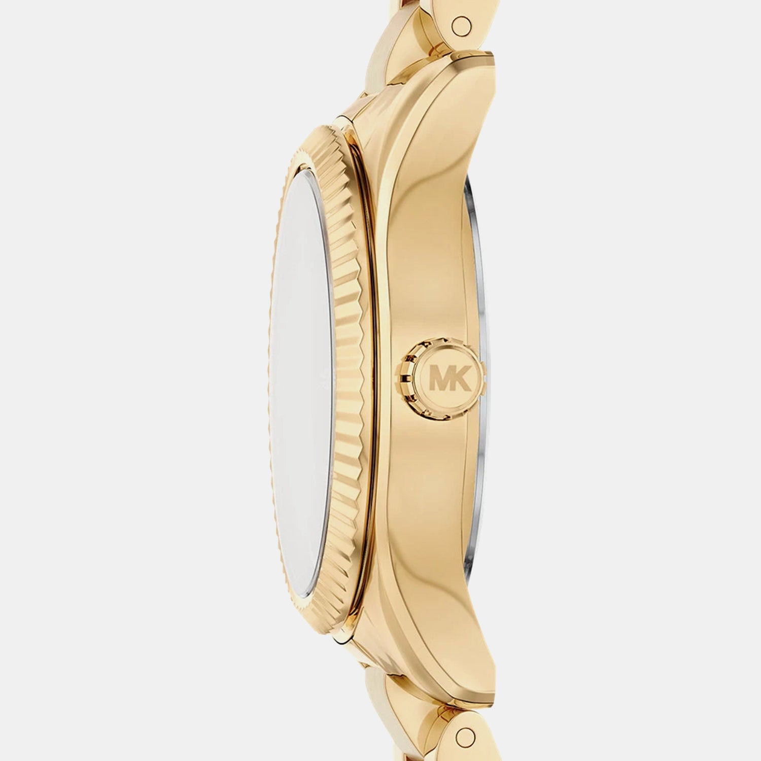 Lexington Women Quartz Brown Dial Analog Stainless Steel Watch MK7578