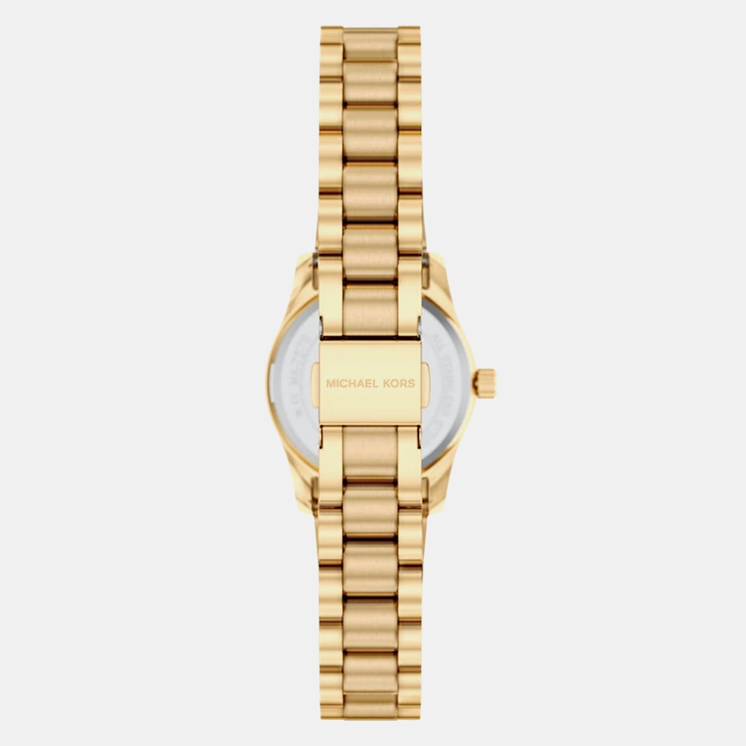 Lexington Women Quartz Brown Dial Analog Stainless Steel Watch MK7578