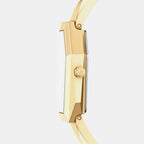 Suri Women Quartz Gold Dial Analog Stainless Steel Watch MK7589