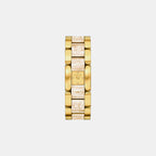 Darrington Women Quartz Gold Dial Analog Stainless Steel Watch MK7592