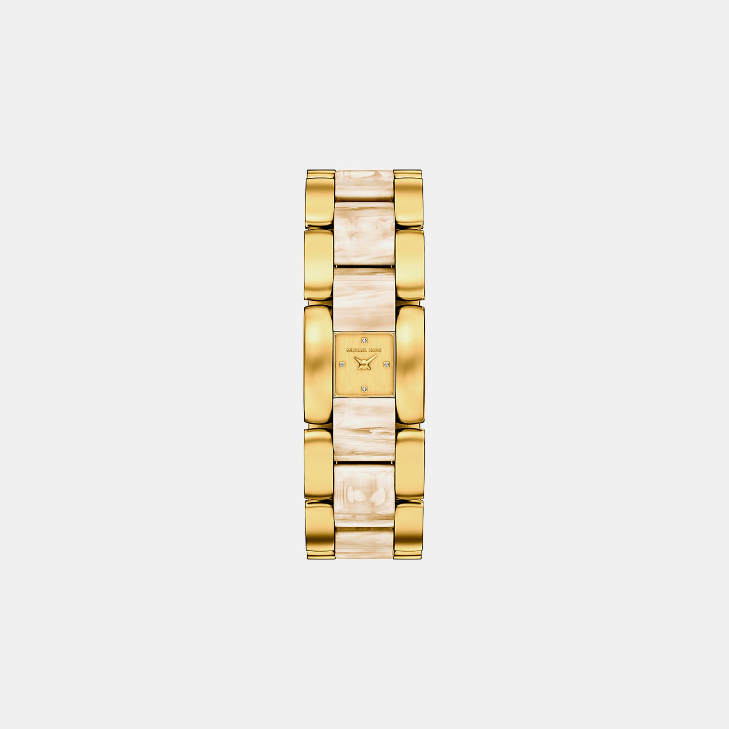 Darrington Women Quartz Gold Dial Analog Stainless Steel Watch MK7592