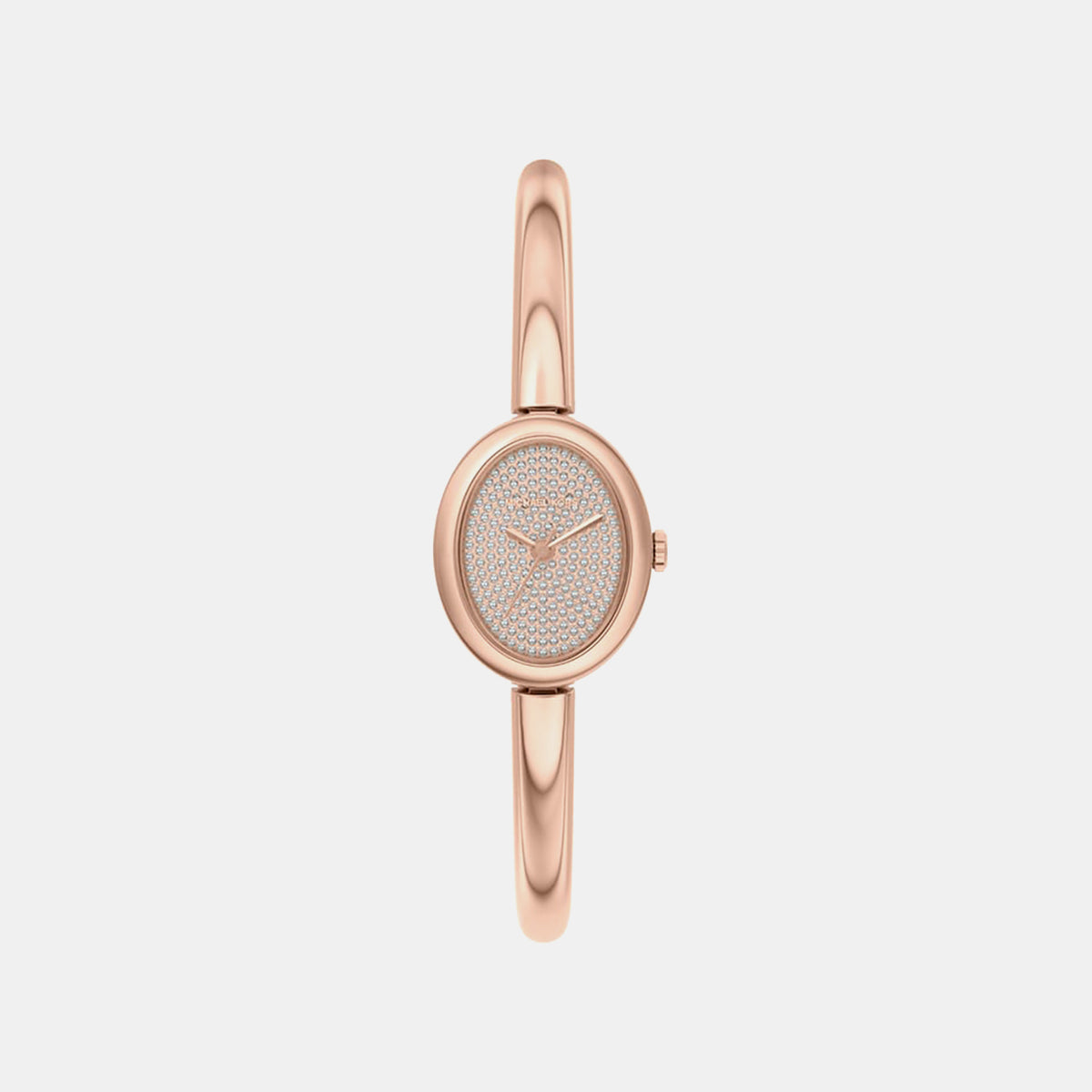 Maude Women Quartz Rose Gold Dial Analog Stainless Steel Watch MK7594