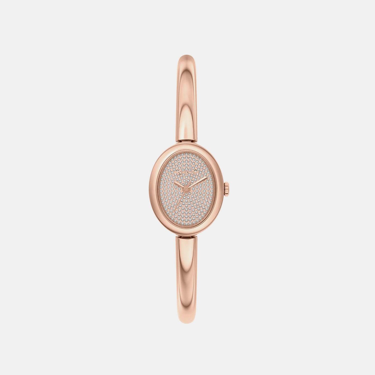 Women Quartz Rose Gold Dial Analog Stainless Steel Watch MK7594