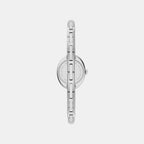 Maude Women Quartz Silver Dial Analog Stainless Steel Watch MK7595
