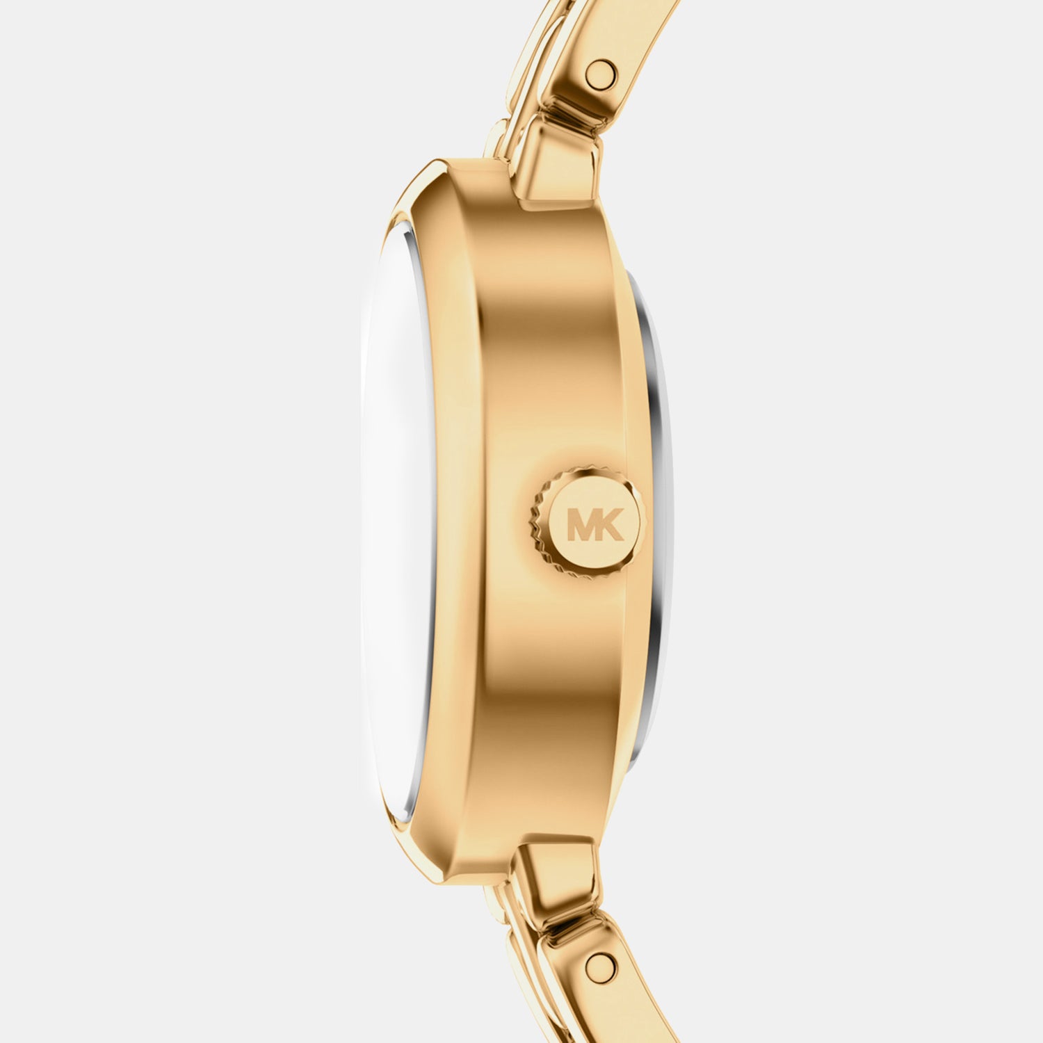 Maude Women Quartz Gold Dial Analog Stainless Steel Watch MK7596SET