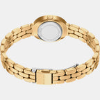 Maude Women Quartz Gold Dial Analog Stainless Steel Watch MK7596SET