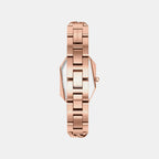 Women Quartz Rose Gold Dial Analog Stainless Steel Watch MK7601