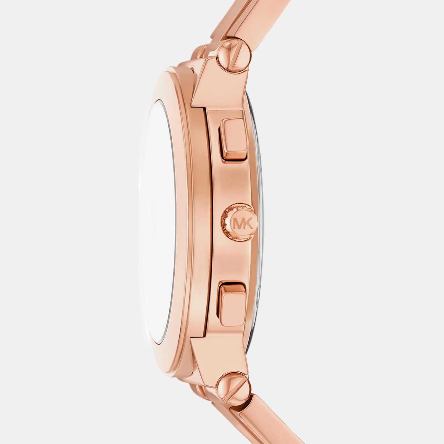 Billie Women Quartz Rose Gold Dial Chronograph Stainless Steel Watch MK7604