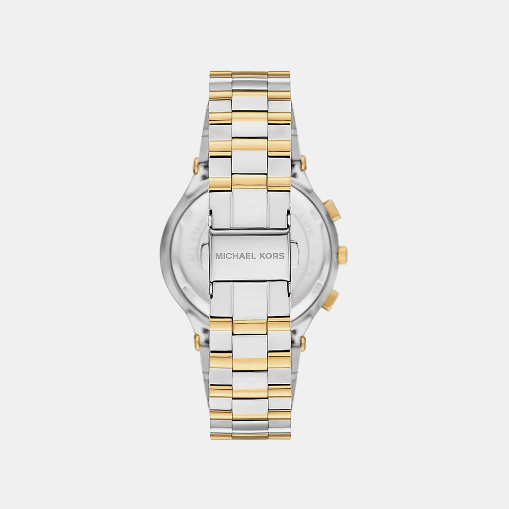 Billie Women Quartz Silver Dial Chronograph Stainless Steel Watch MK7605