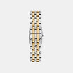 Micro Georgie Women Quartz Silver Dial Analog Stainless Steel Watch MK7612