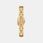 Suri Women Quartz Gold Dial Analog Stainless Steel Watch MK7615